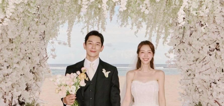 foto pernikahan On Ju Wan dan mantan member Girl’s Day, Bang Minah dirilis