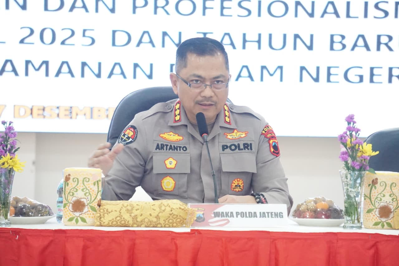 Polda Jateng Ajak Warga Rayakan Tahun Baru Secara Aman