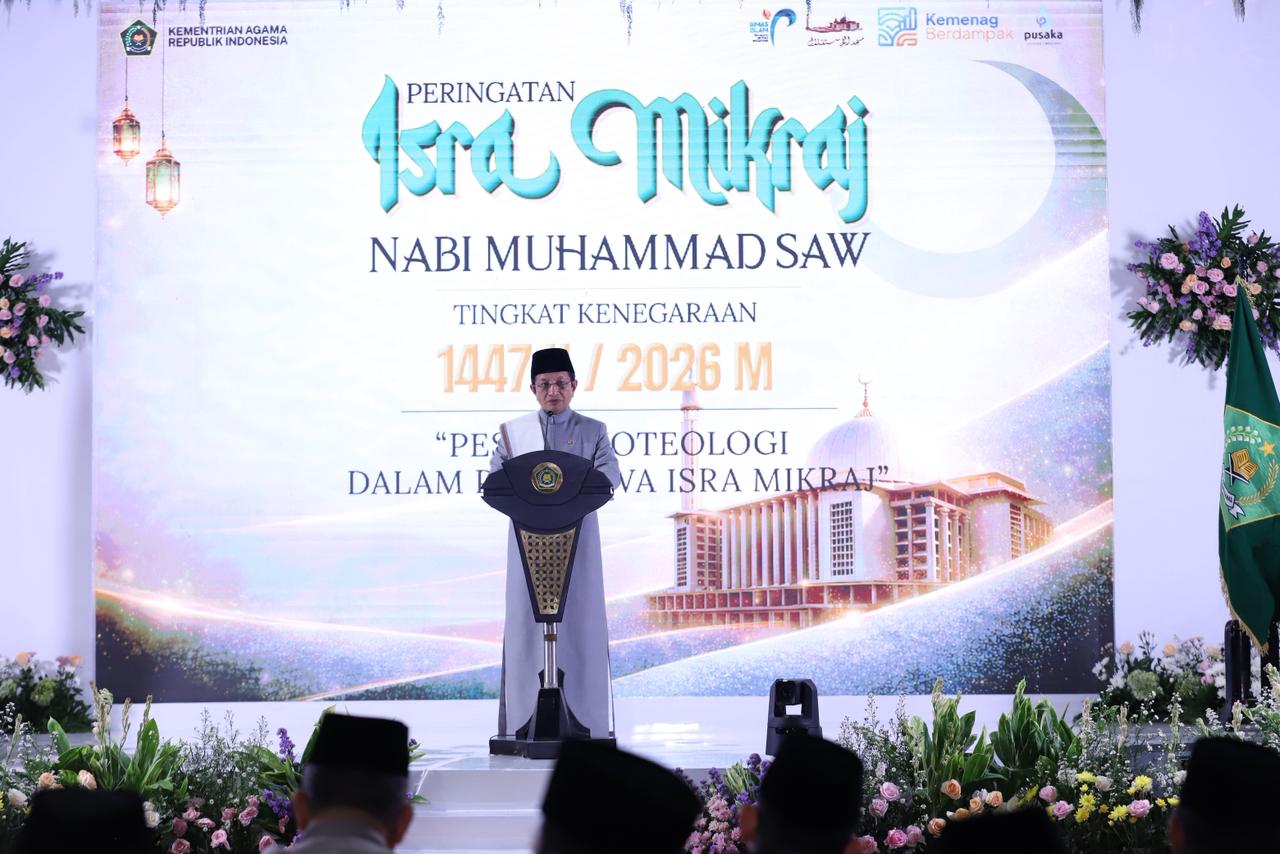 Menag: Isra Mikraj Momentum Pertobatan Ekologis