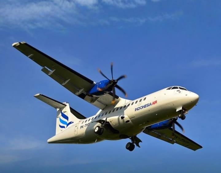 TNI AU Bantu Cari Pesawat ATR Milik IAT yang Hilang Kontak