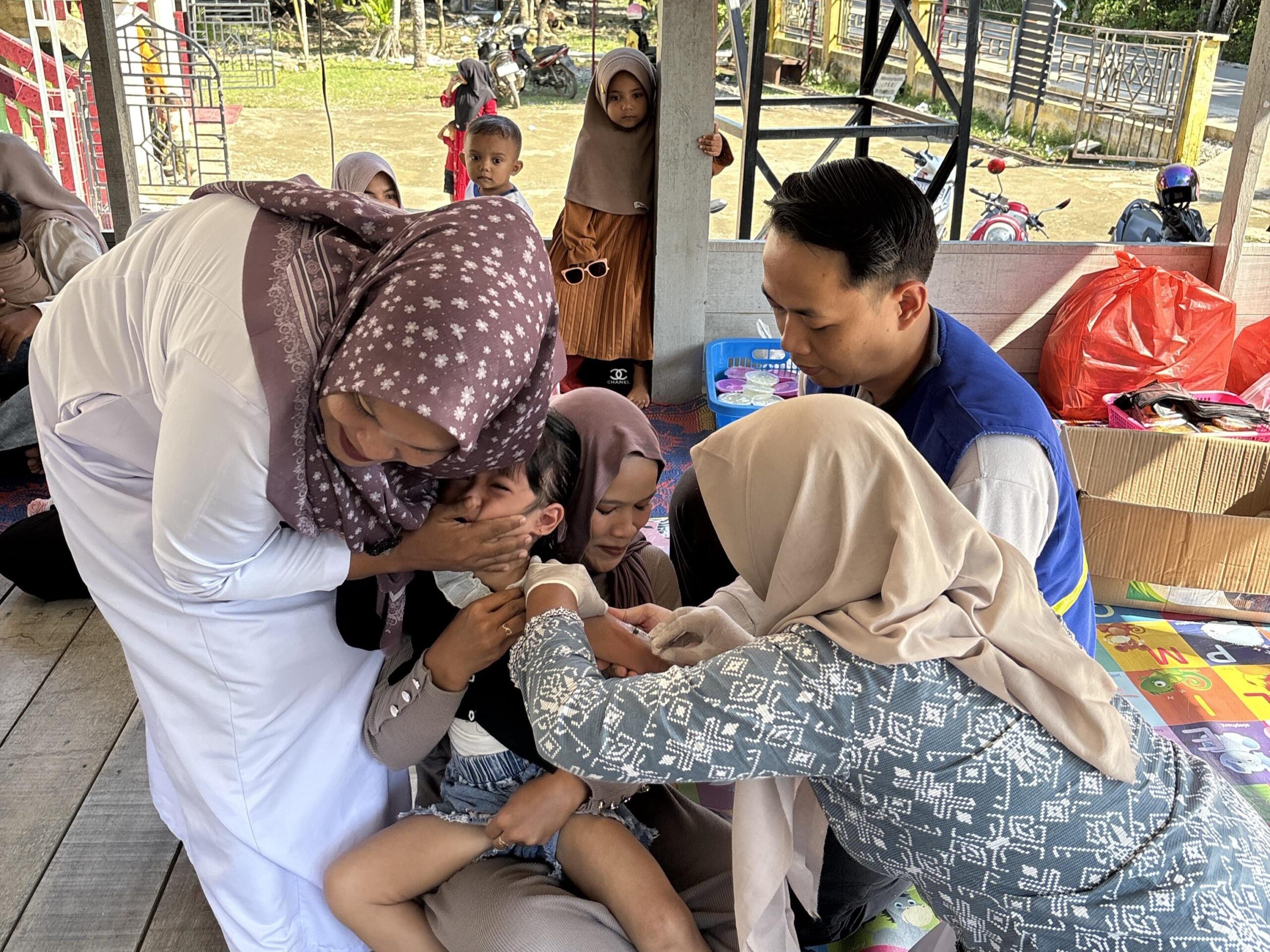 Kemenkes Gelar Imunisasi Campak Tambahan di Pidie Jaya