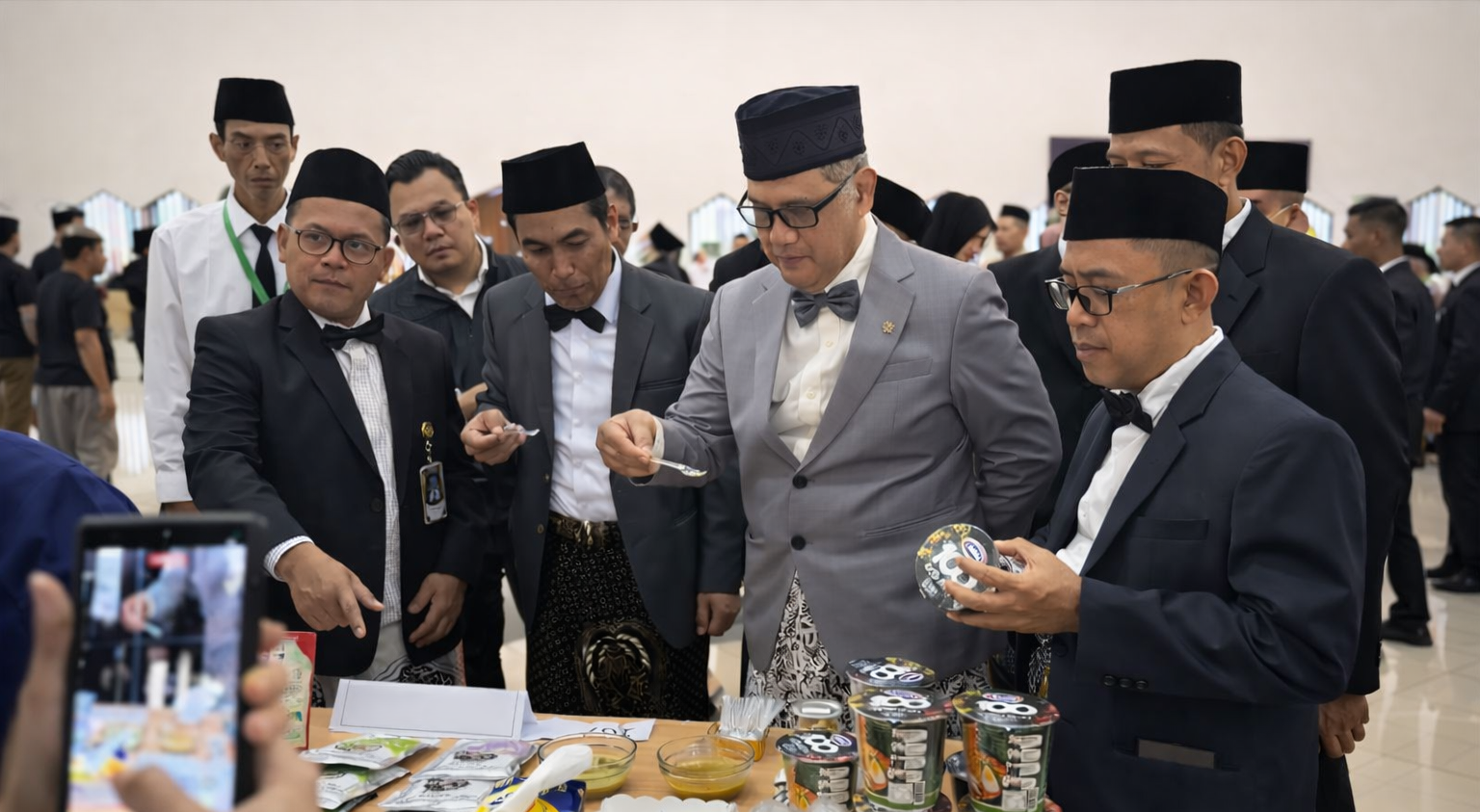Uji Cita Rasa Nusantara menjadi bahan konsumsi haji 2026
