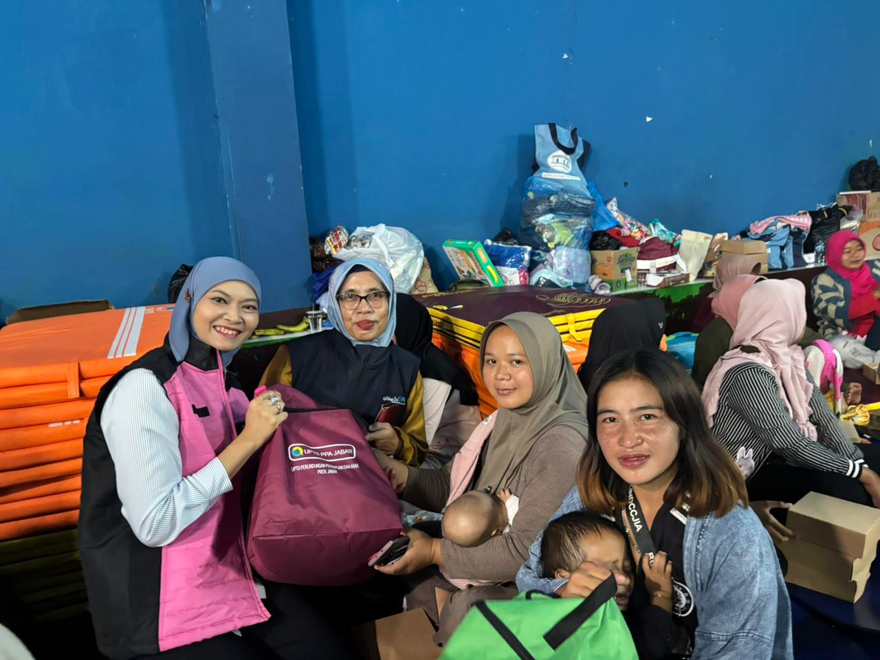 DP3AKB Jabar Beri Bantuan Psikologis kepada Korban Longsor