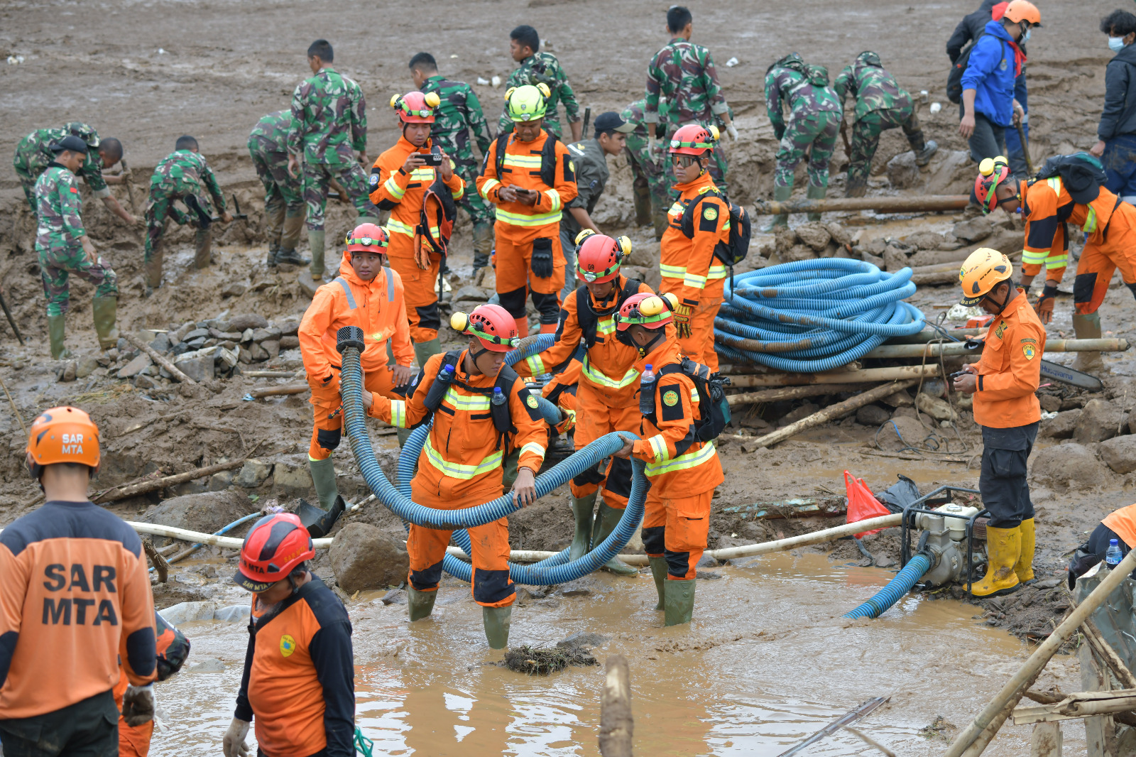 Tim SAR masih Akan Lanjutkan Pencarian Korban Longsor
