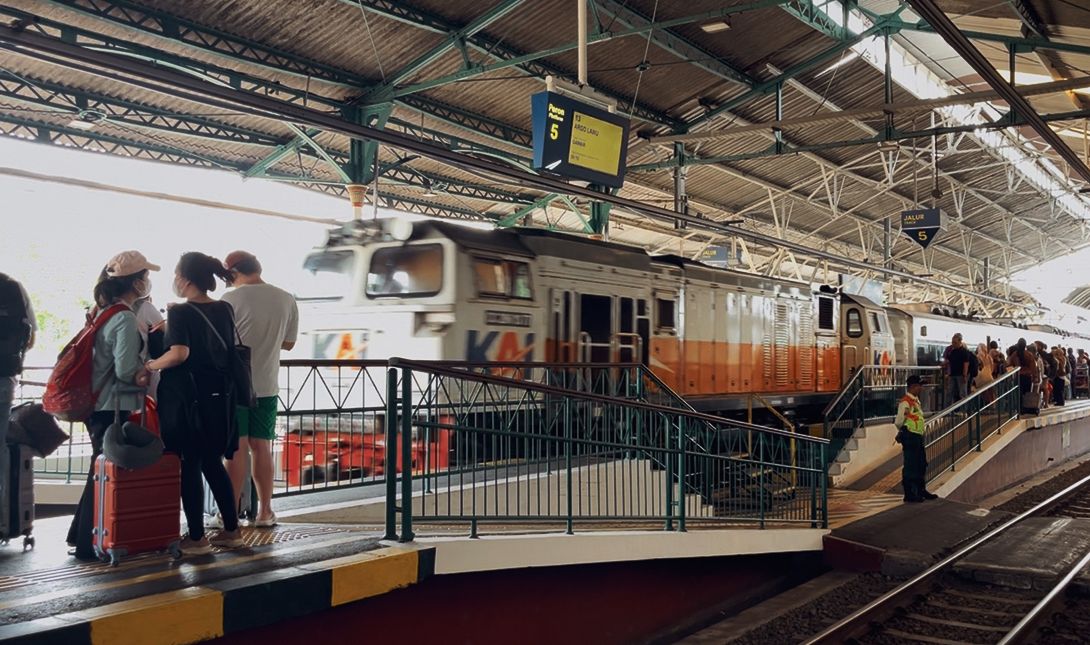 penumpang kereta Daop 6 Yogyakarta naik 41 persen