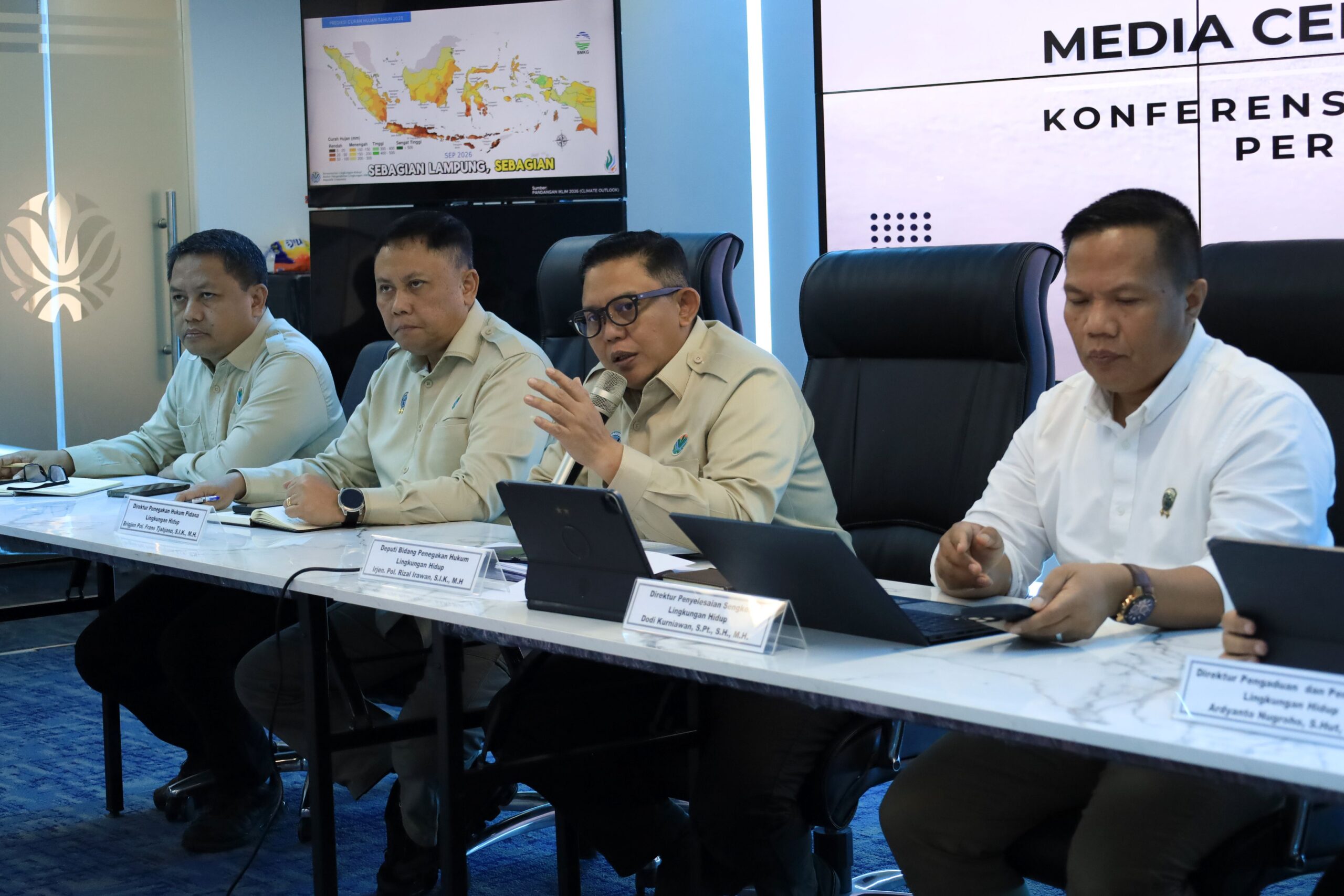 KLH Gugat Enam Perusahaan Perusak Lingkungan Sumut