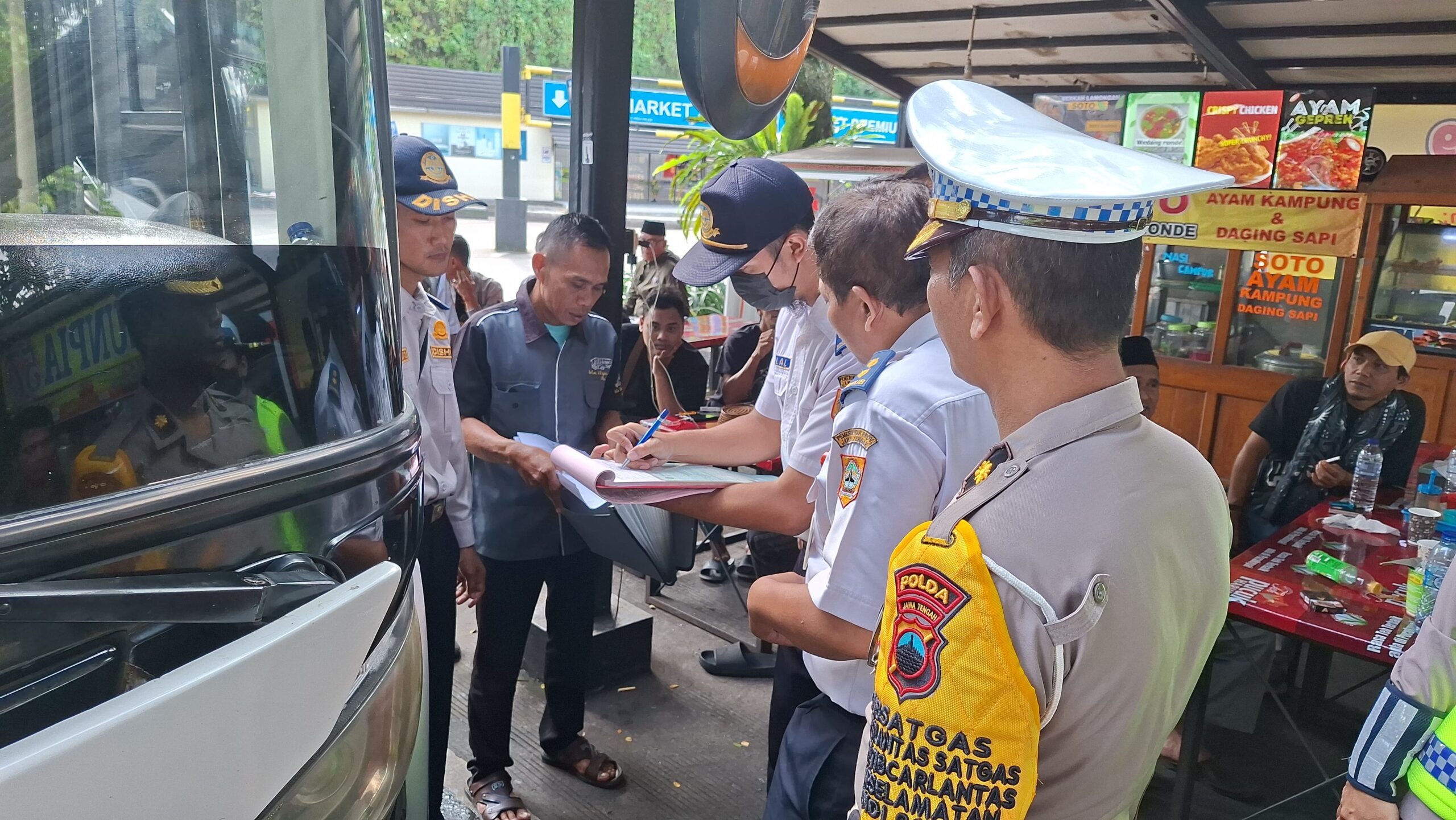 Polda Jawa Tengah Gelar Ramp Check di Ungaran