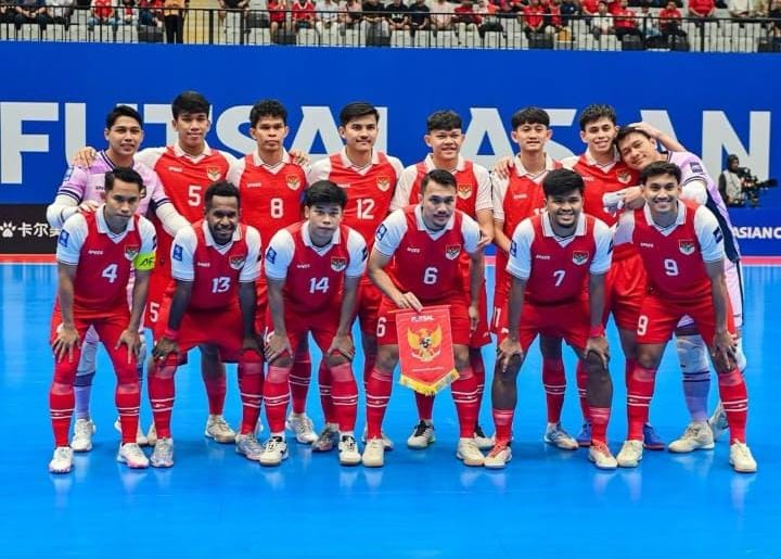 TIM nasional Indonesia harus puas jadi runner-up Piala Asia Futsal 2026 setelah kalah adu penalti di Iran pada partai puncak