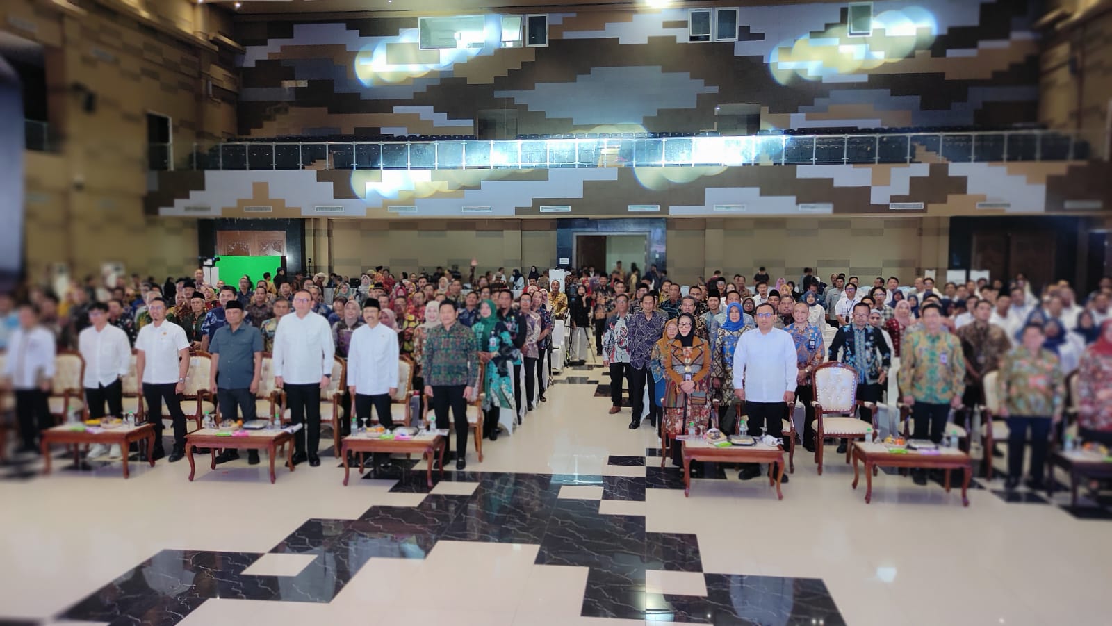 sosialisasi DTSEN dilakukan oleh mensos kepada seluruh lurah dan camat se sidoarjo