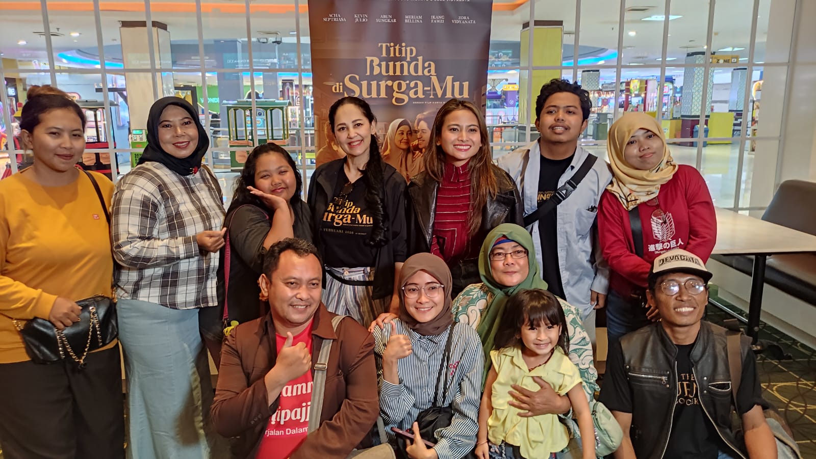 Para Aktis Film Titip Bunda di Surga-Mu Hadir di Ciplaz Sidoarjo XXI