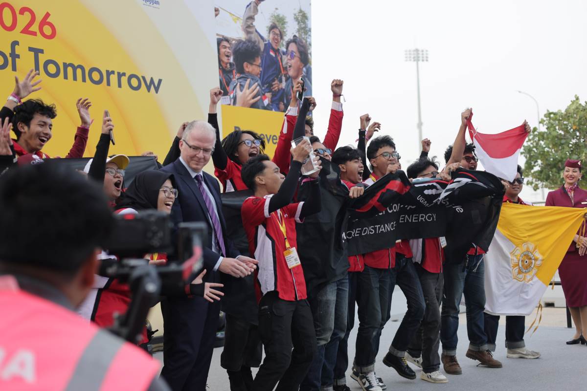 Tim Semar UGM Sabet 2 Gelar di Internasional Shell Eco-Marathon Qatar