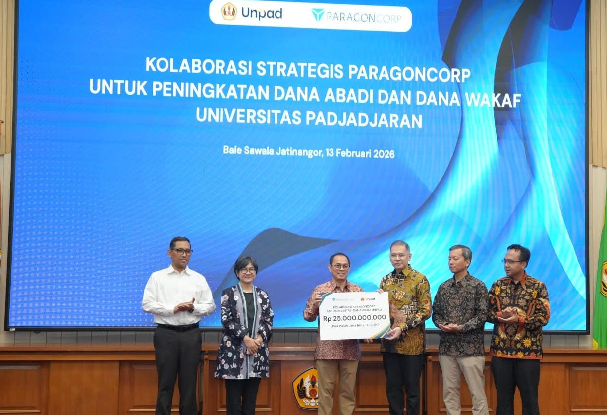 Unpad Dapatkan Dana Abadi dari ParagonCorp Lewat PKS
