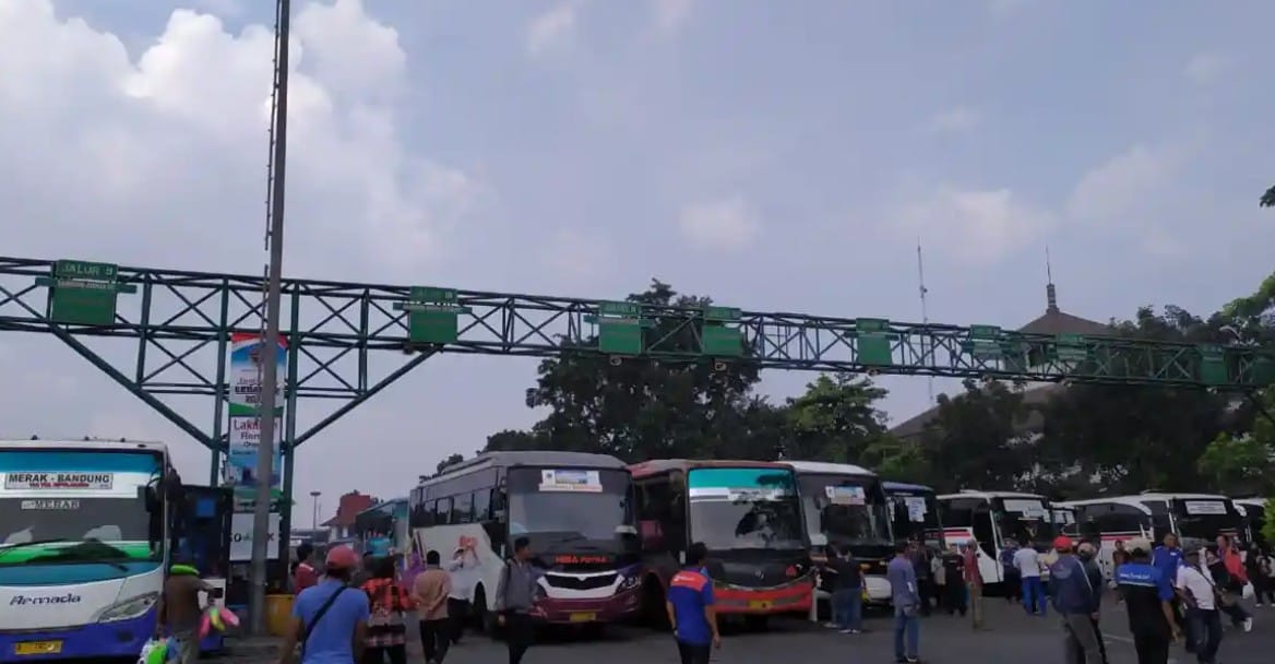 Arus Balik di Terminal Leuwipanjang Bandung Capai Puncaknya