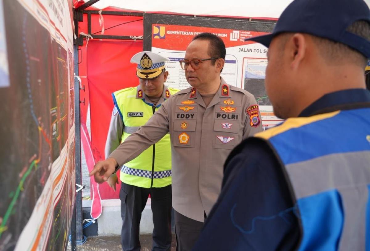Wakapolda DIY Cek Kesiapan Gerbang Tol Purwomartani