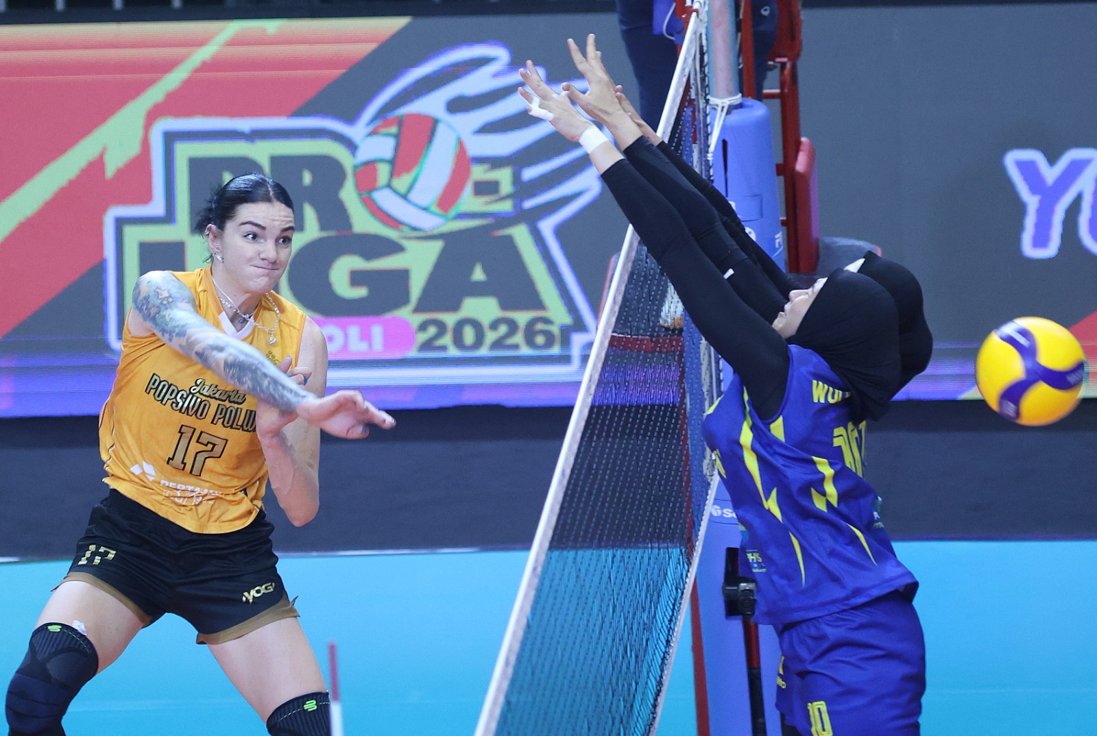 Popsivo Pecundangi JEP di Leg I Perebutan Posisi Tiga