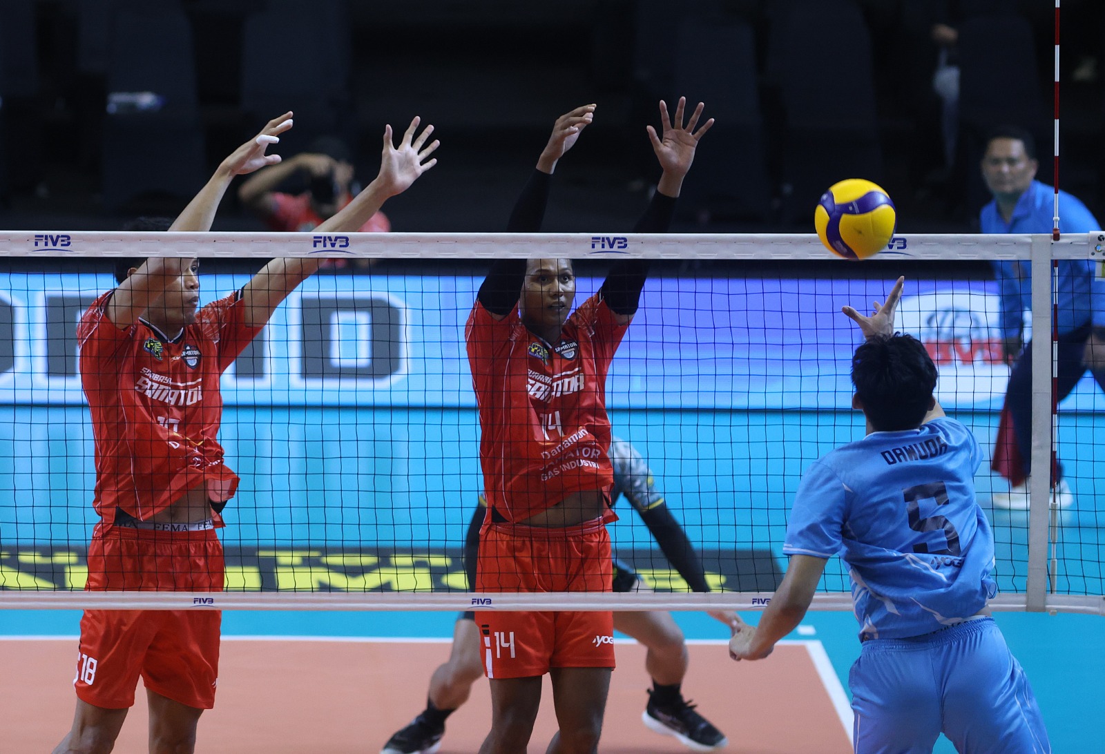 Samator Jinakkan Garuda Jaya di Leg I Perebutan Posisi Tiga