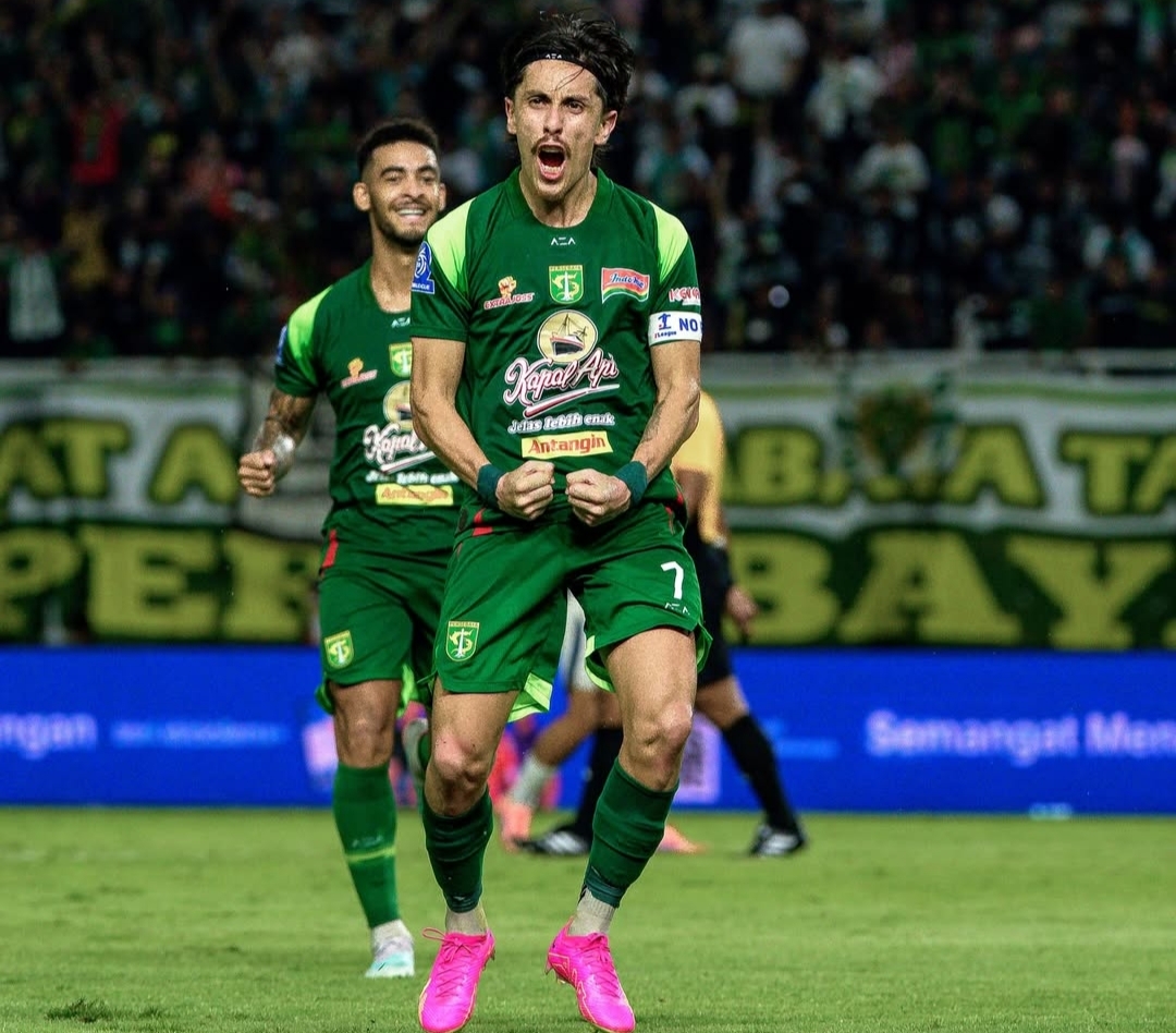 Bekuk Persita, Persebaya Naik ke Posisi Kelima