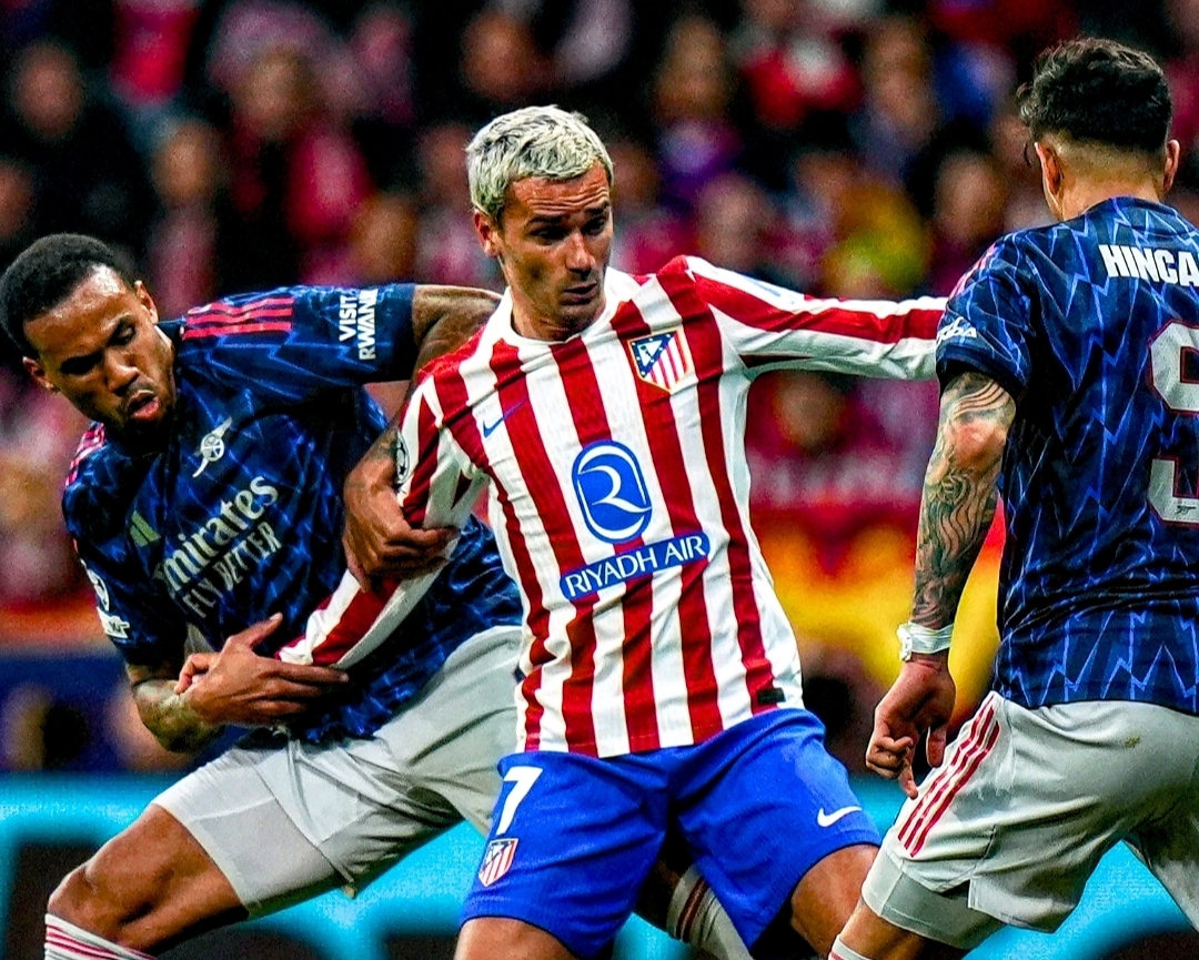 Imbangi Atletico di Madrid, Arsenal di Atas Angin