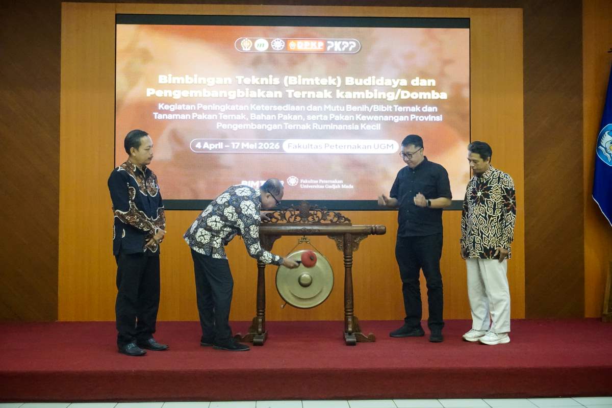 Tingkatkan SDM Peternak, Fakultas Peternakan UGM Gelar Bimtek