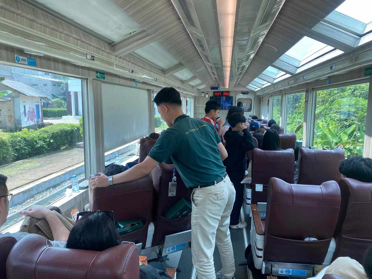 KAI Wisata Hadirkan  Fitur 90 degrees untuk  di Kereta Panoramic