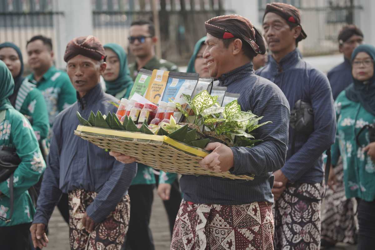 Ribuan Perangkat Desa di DIY  Ucapkan Tanggap Warsa ke Sri Sultan