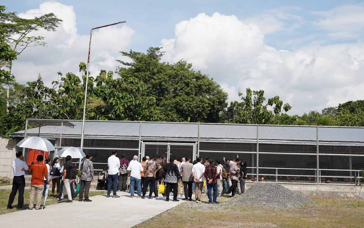 Fapet UGM Dapat Hibah Fasilitas Layer Cage-Free