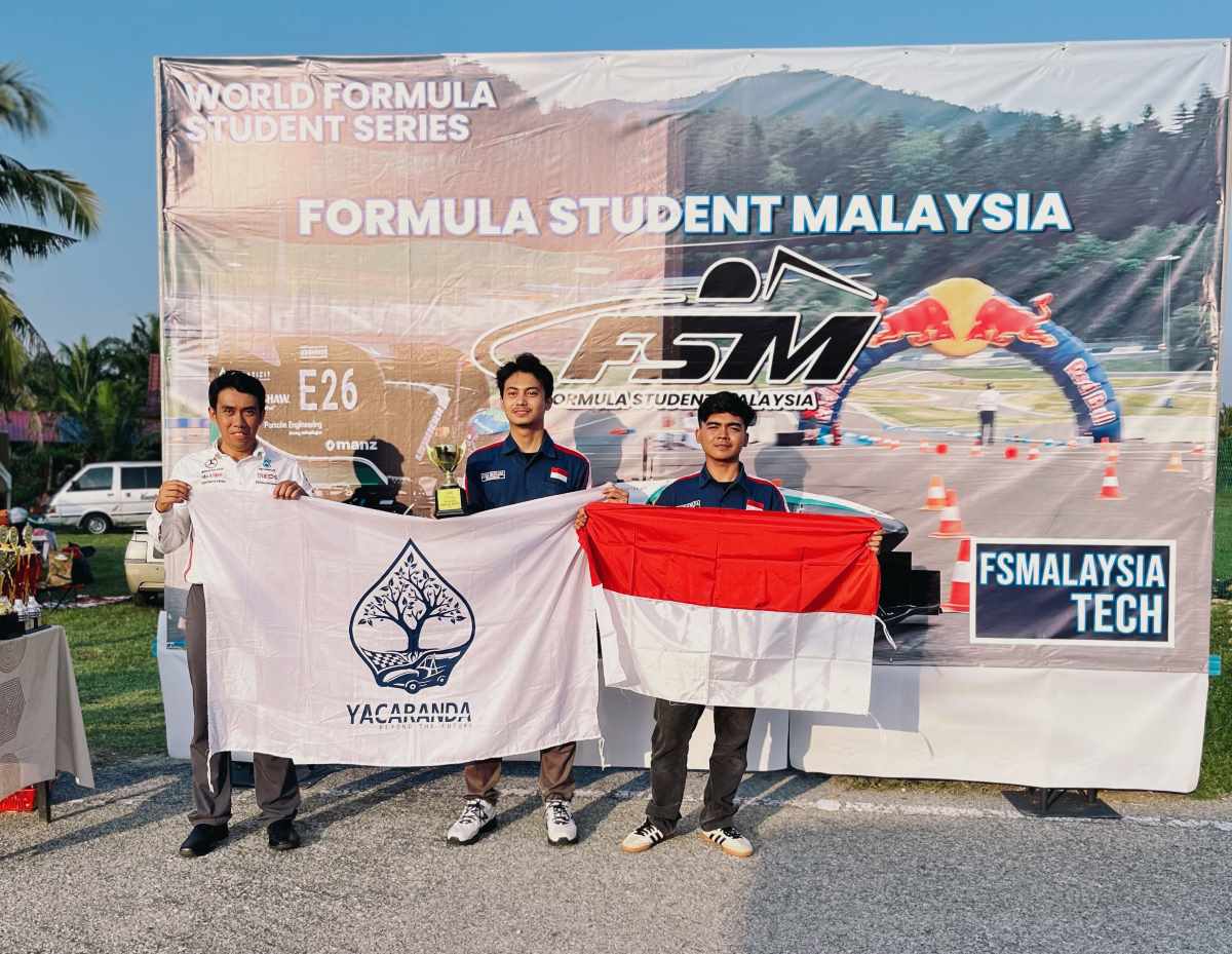 Tim UGM Juarai Kompetisi Mobil Listrik di Malaysia