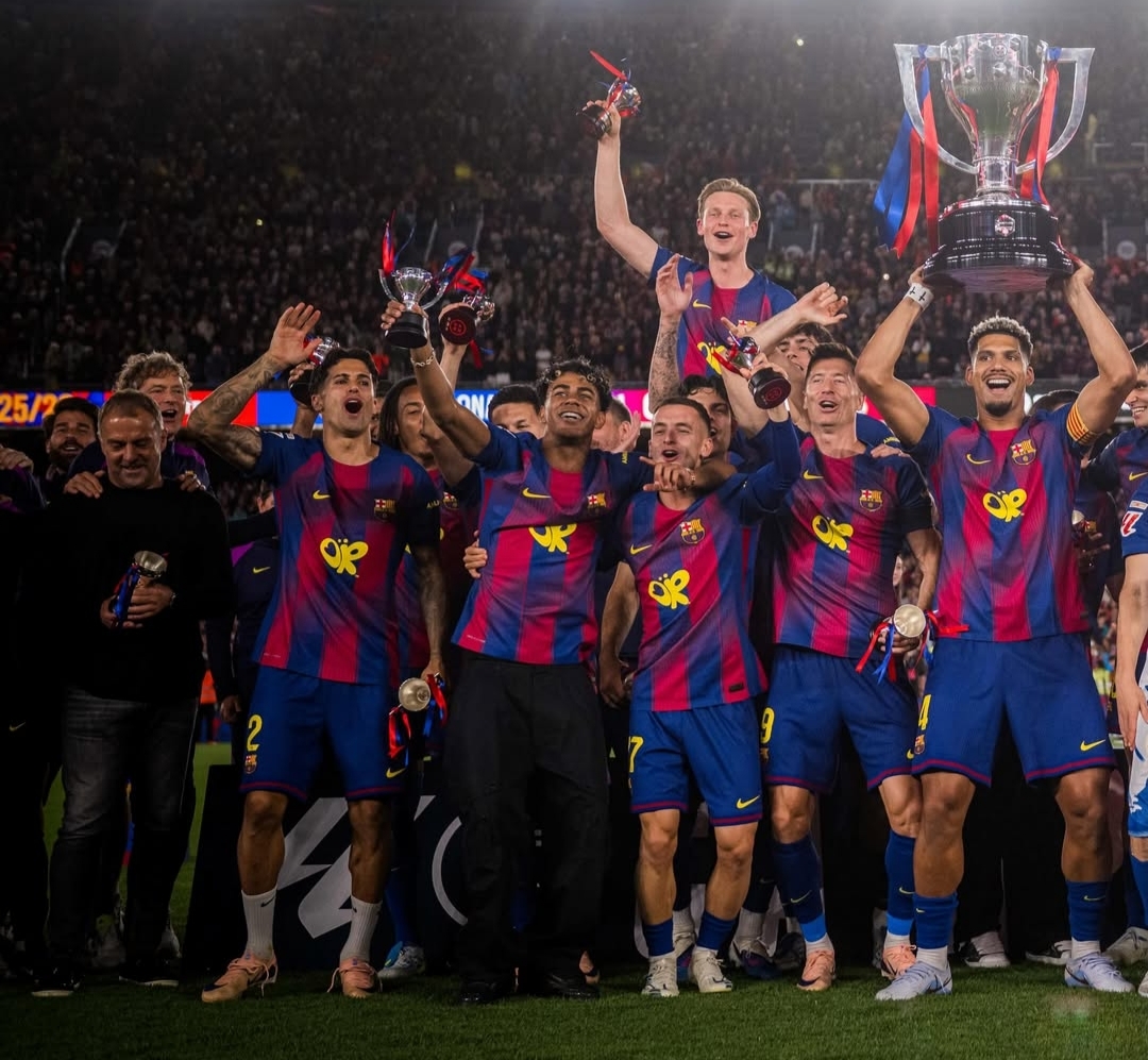 Benamkan Madrid di El Clasico, Barcelona Kunci Gelar La Liga