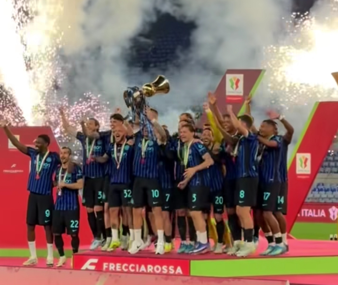Juara Coppa Italia, Inter Milan Kawinkan Gelar