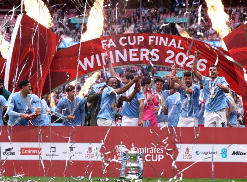 Rengkuh Piala FA, Manchester City Jaga Asa Treble Winners Lokal
