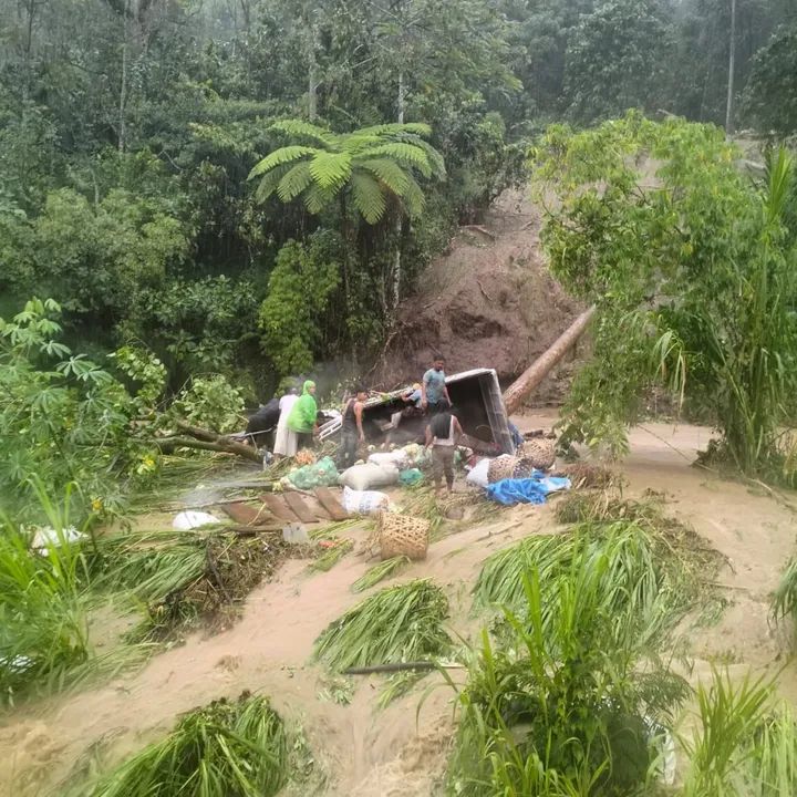 Hujan Deras Akibatkan Longsor di Taput