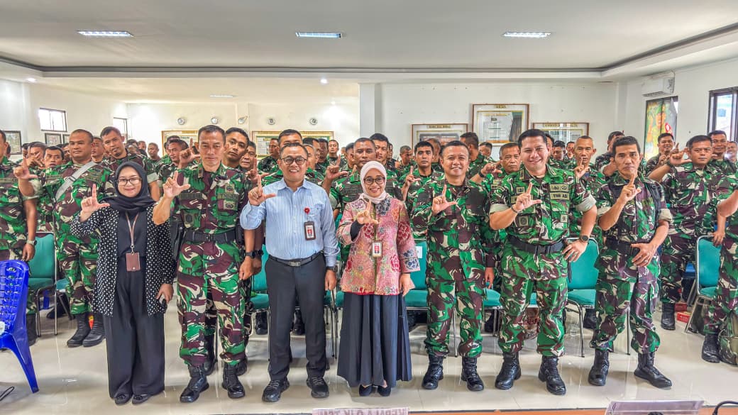 Kodim 0612 Tasikmalaya Gandeng OJK Deklarasikan Tolak Judol