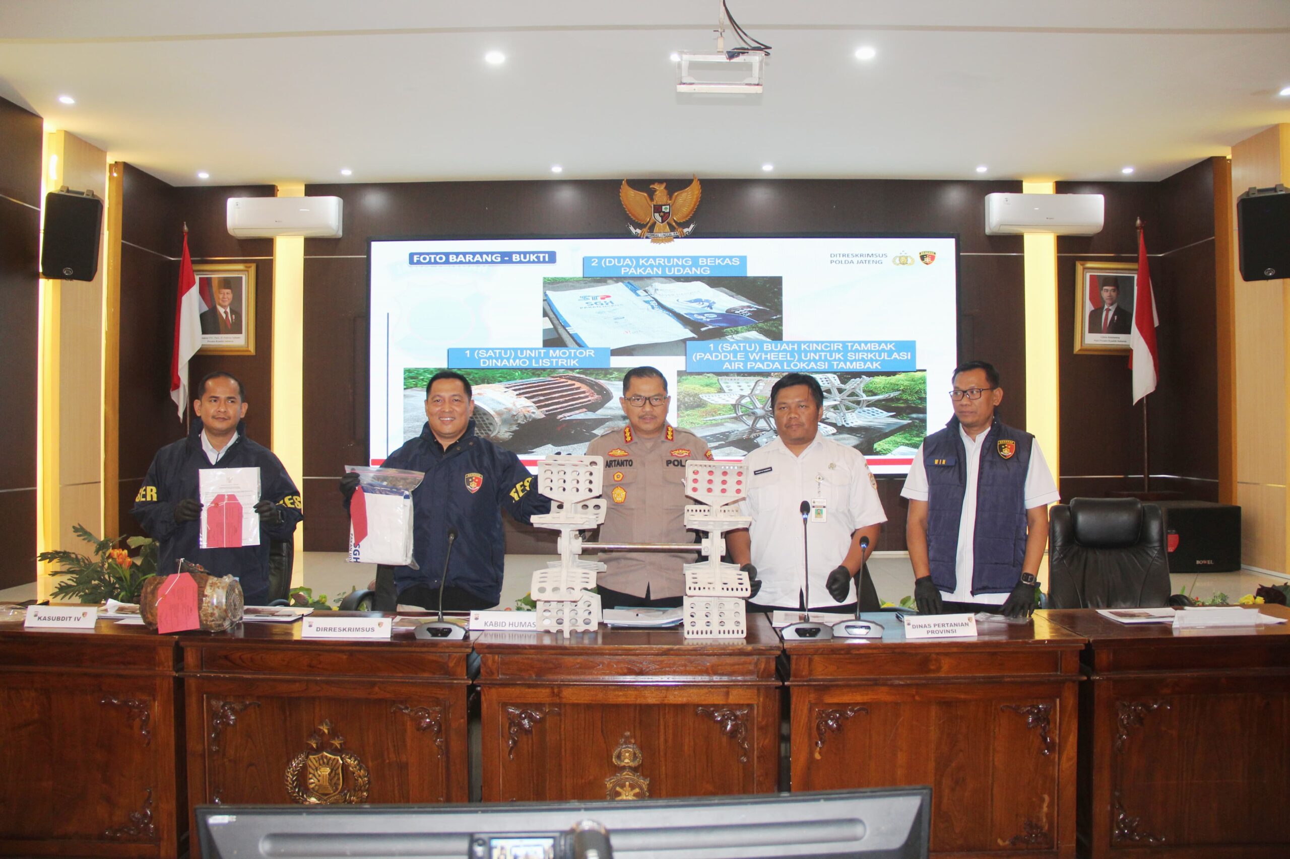 Polda Jateng Tetapkan Pengusaha Tambak Udang Tersangka Alih Fungsi Lahan