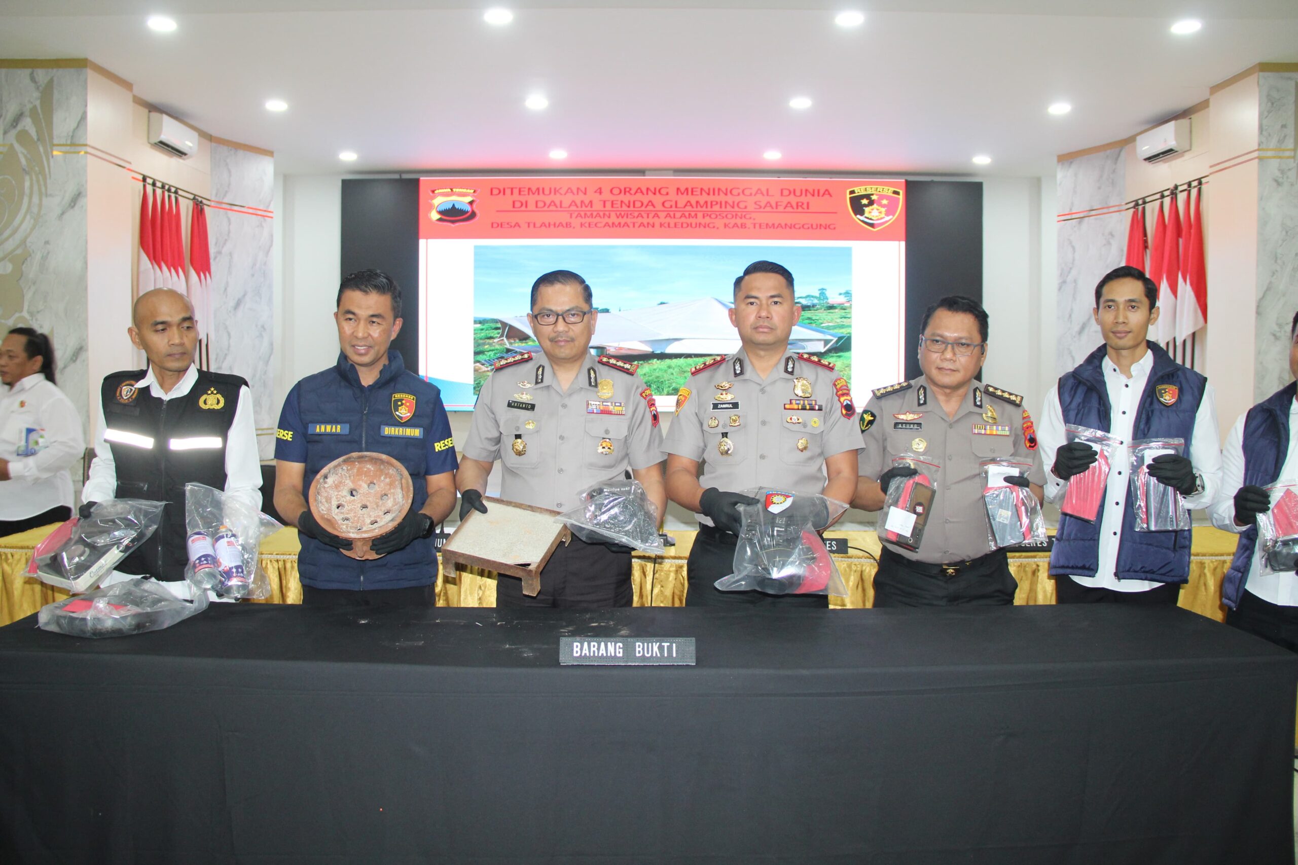 Keluarga yang Tewas di Glamping Posong karena Keracunan Karbon Monoksida