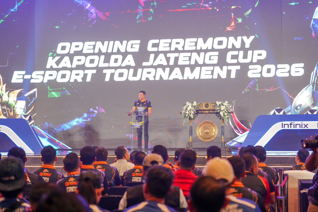 Sambut HUT Bhayangkara, Polda Jateng Gelar Turnamen Esports