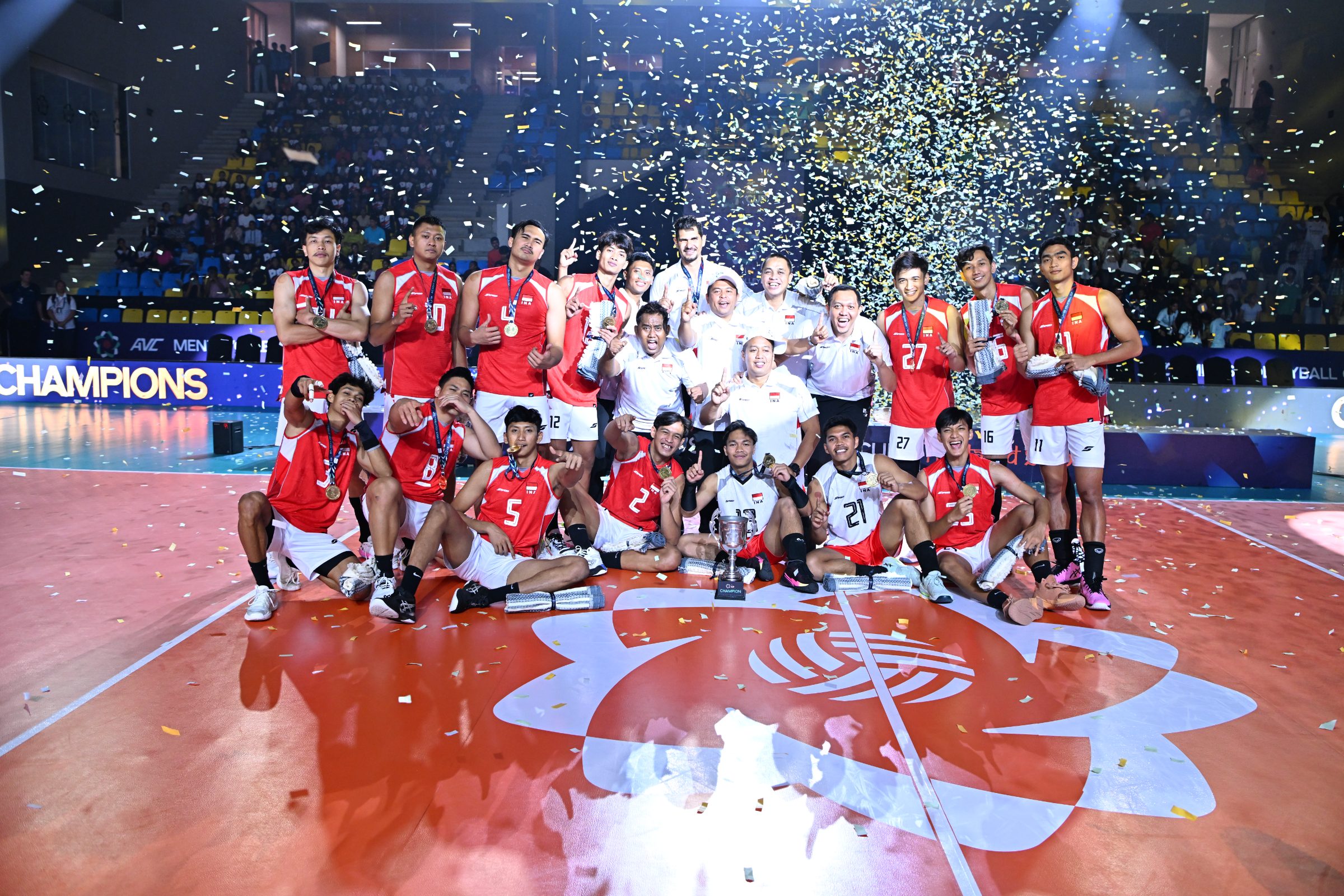 Sukses Juarai AVC Men’s Cup 2026, Timnas Voli Putra Diganjar Bonus
