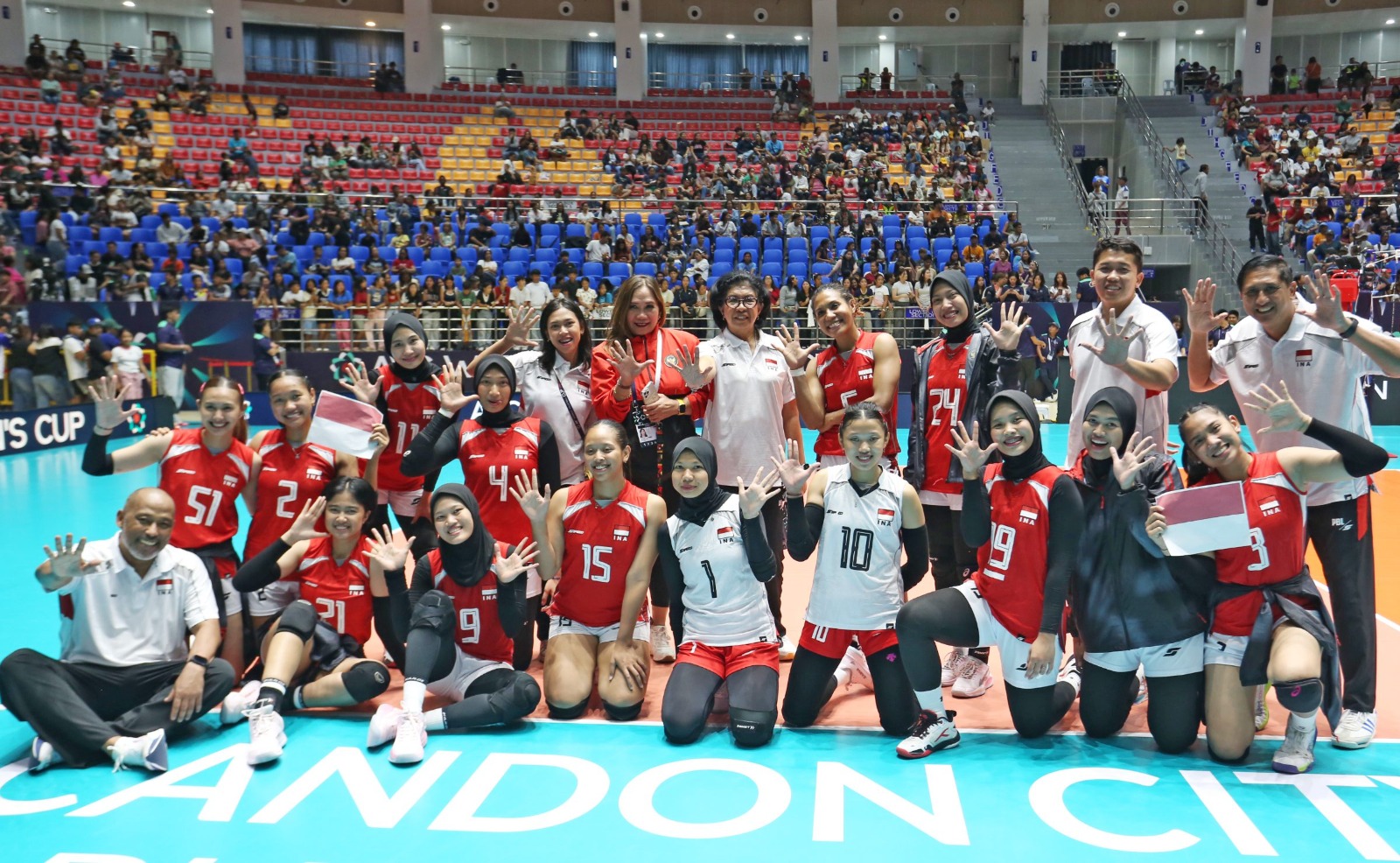 Bekuk Australia, Indonesia Finis di Posisi Kelima AVC Cup