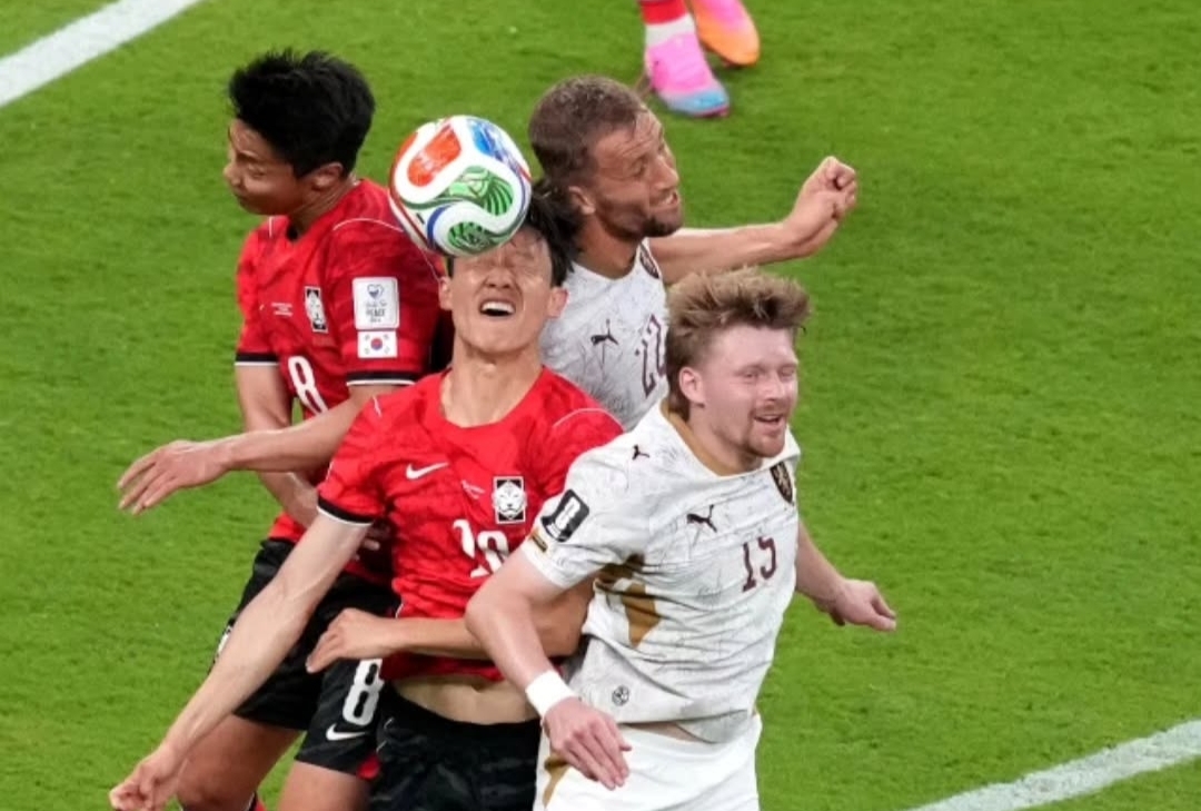 Korea Selatan Hentikan Kereta Cepat Ceko 2-1 di Laga Pertama
