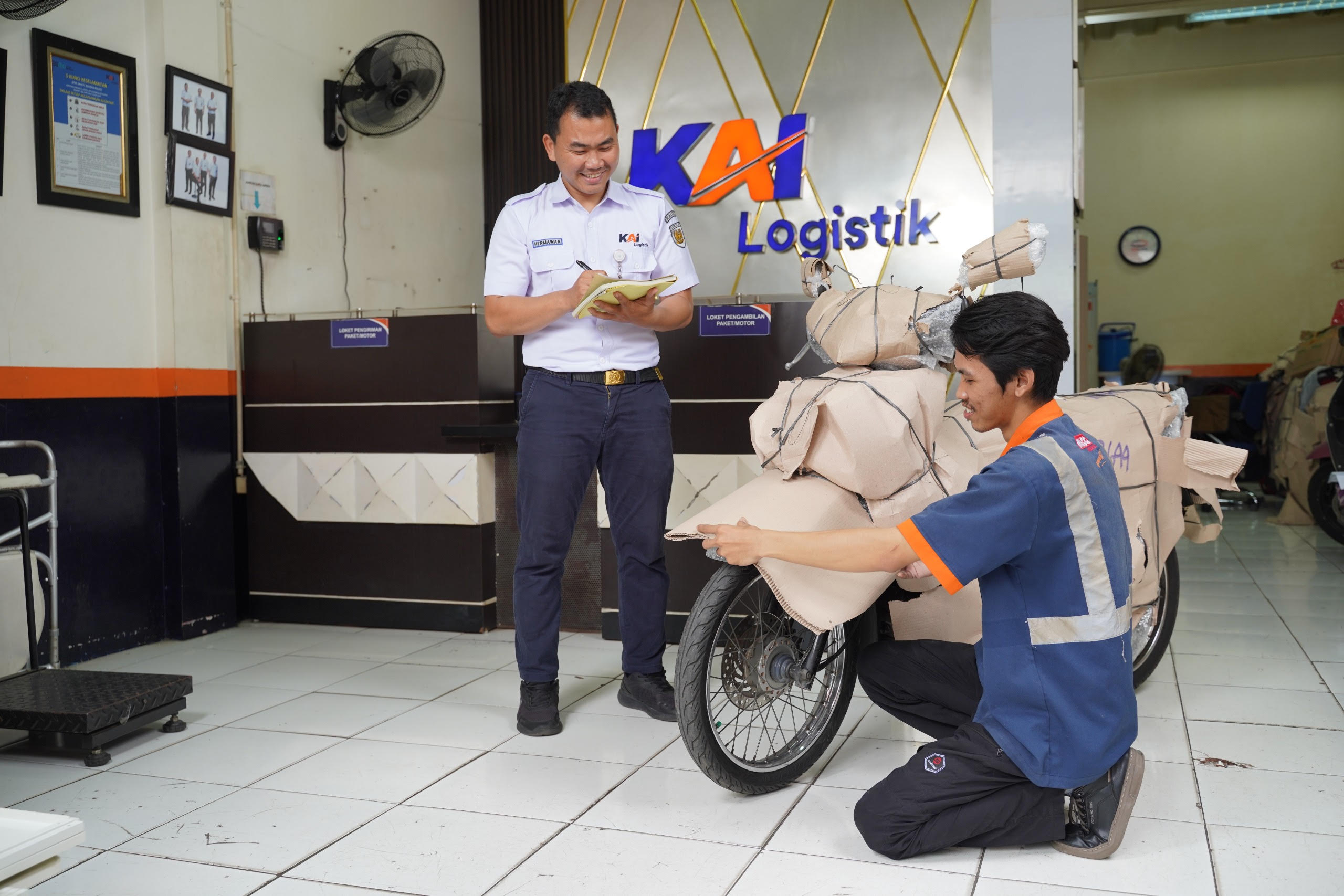 Antisipasi Lonjakan Pengiriman Motor, Kalog Siap Optimal Operasional