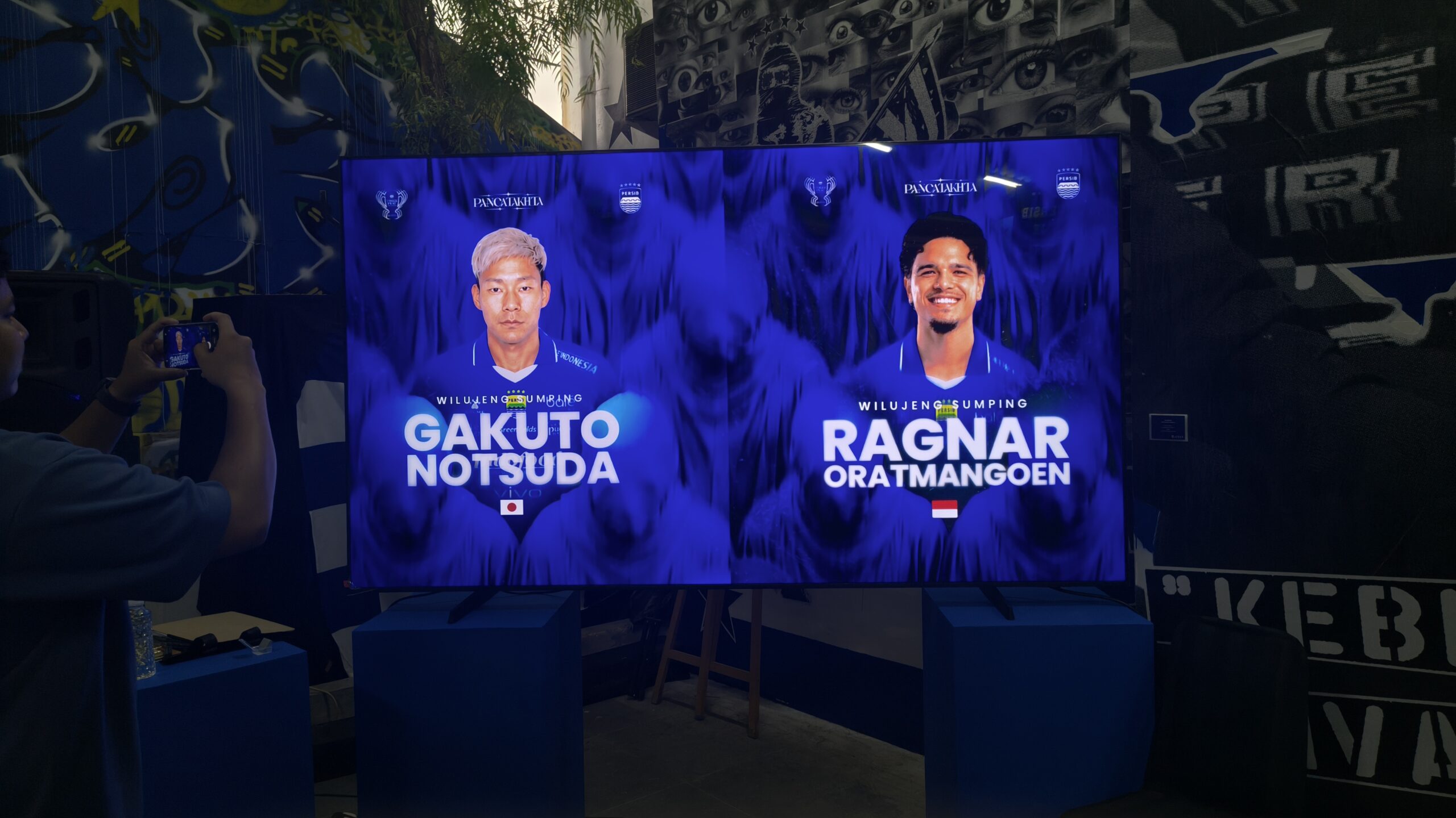 Persib dan Grey Art Gallery Hasilkan Positive Movement Sabtu Bersama Ayah