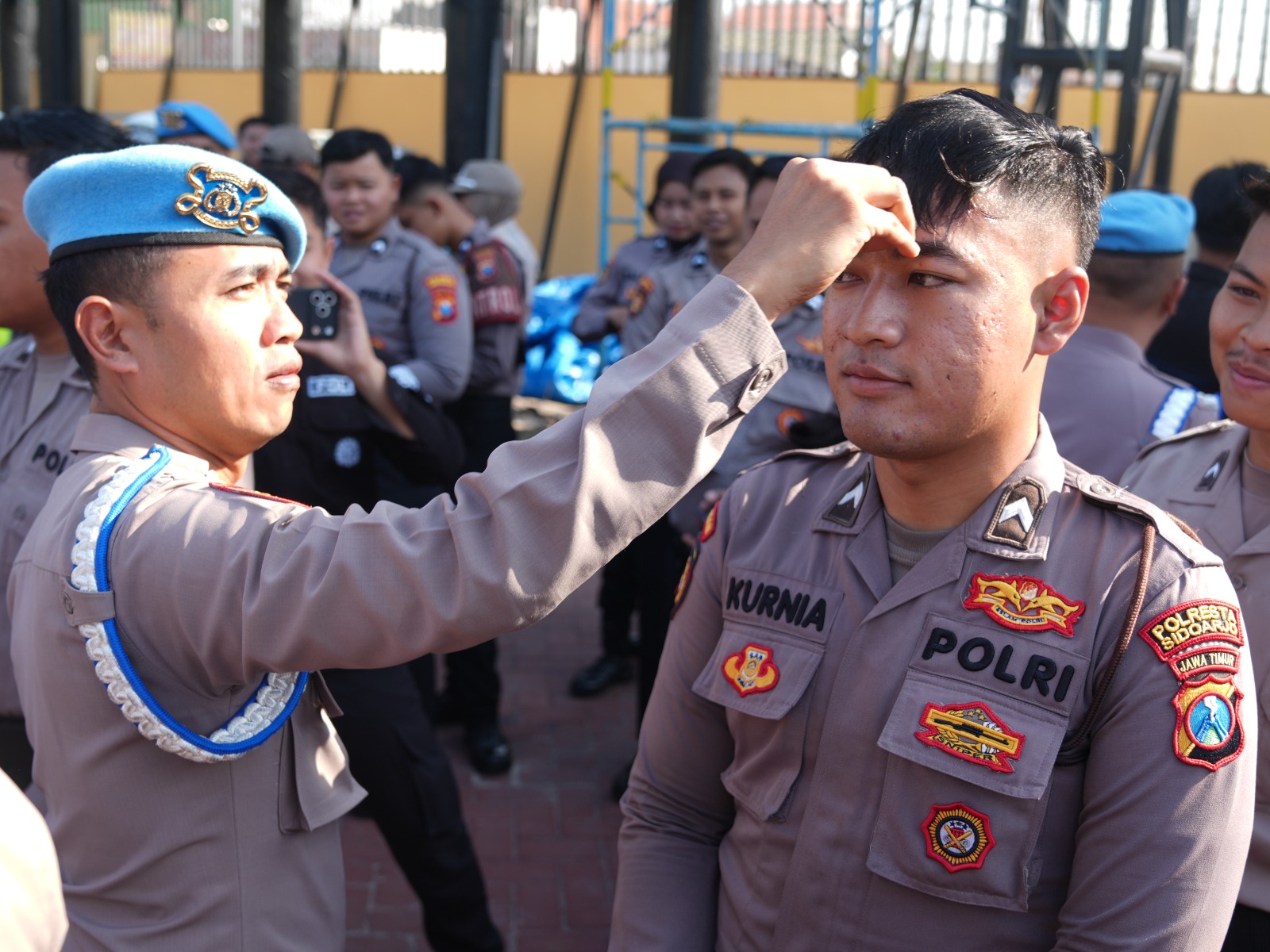 Propam Polda Jatim Operasi Ketertiban dan Disiplin Personel Polresta Sidoarjo