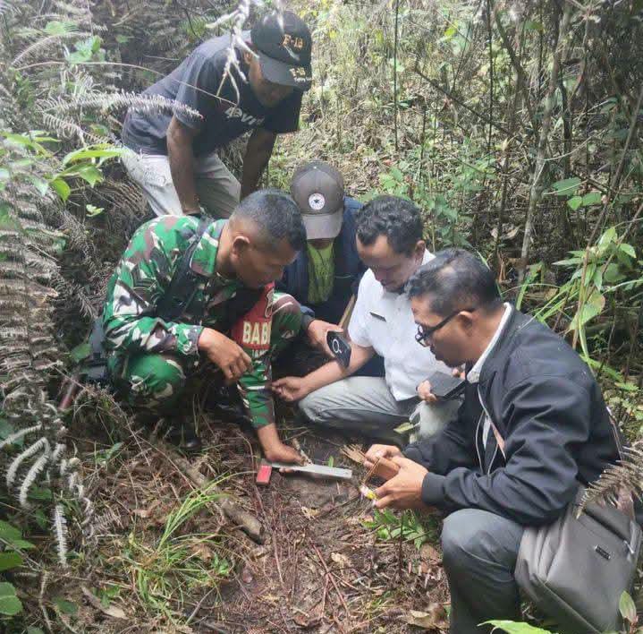 Forkopimca Adian Koting Selidiki Laporan Temuan Jejak Harimau di Desa Pancurbatu