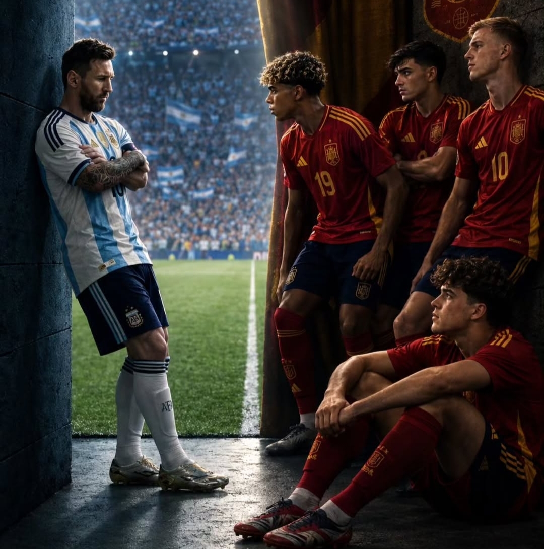 Sepercik Rasa Perang Bharatayudha dalam Duel Spanyol Argentina di Final Piala Dunia