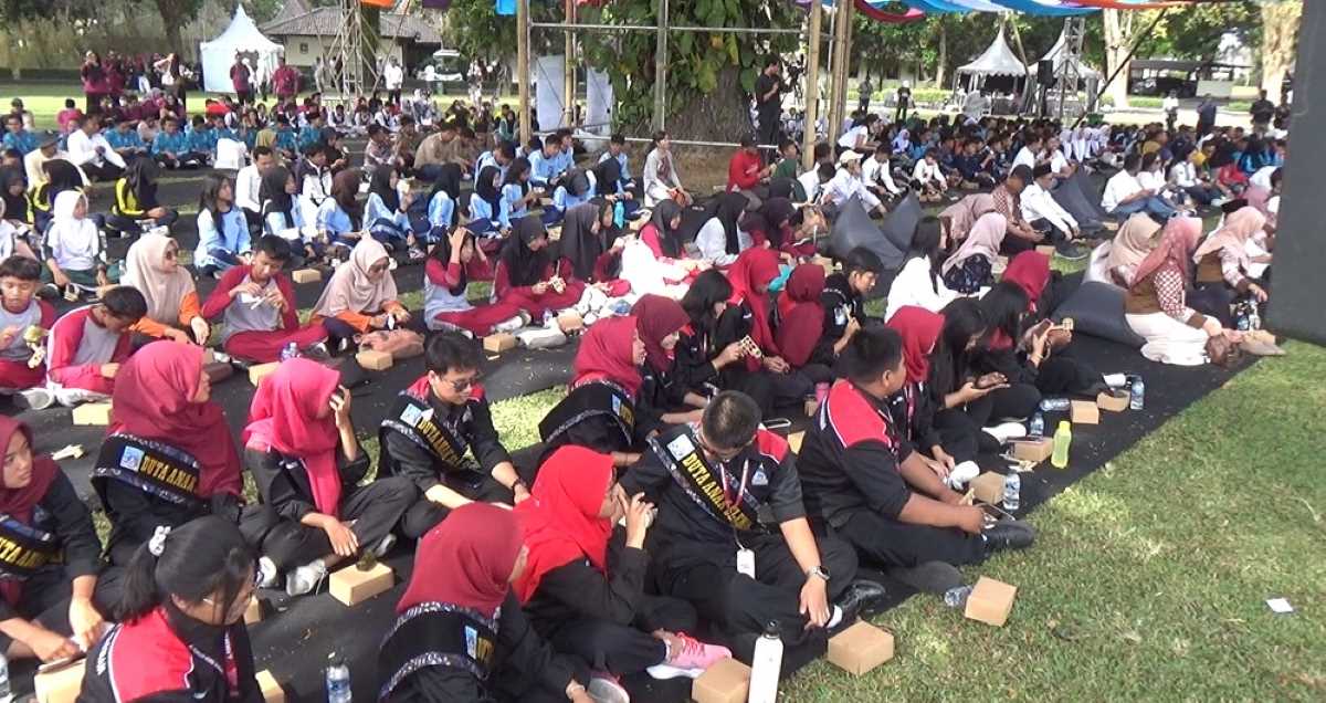 Sleman Gelar Puncak Peringatan Hari Anak Nasional di Kompleks Candi Prambanan