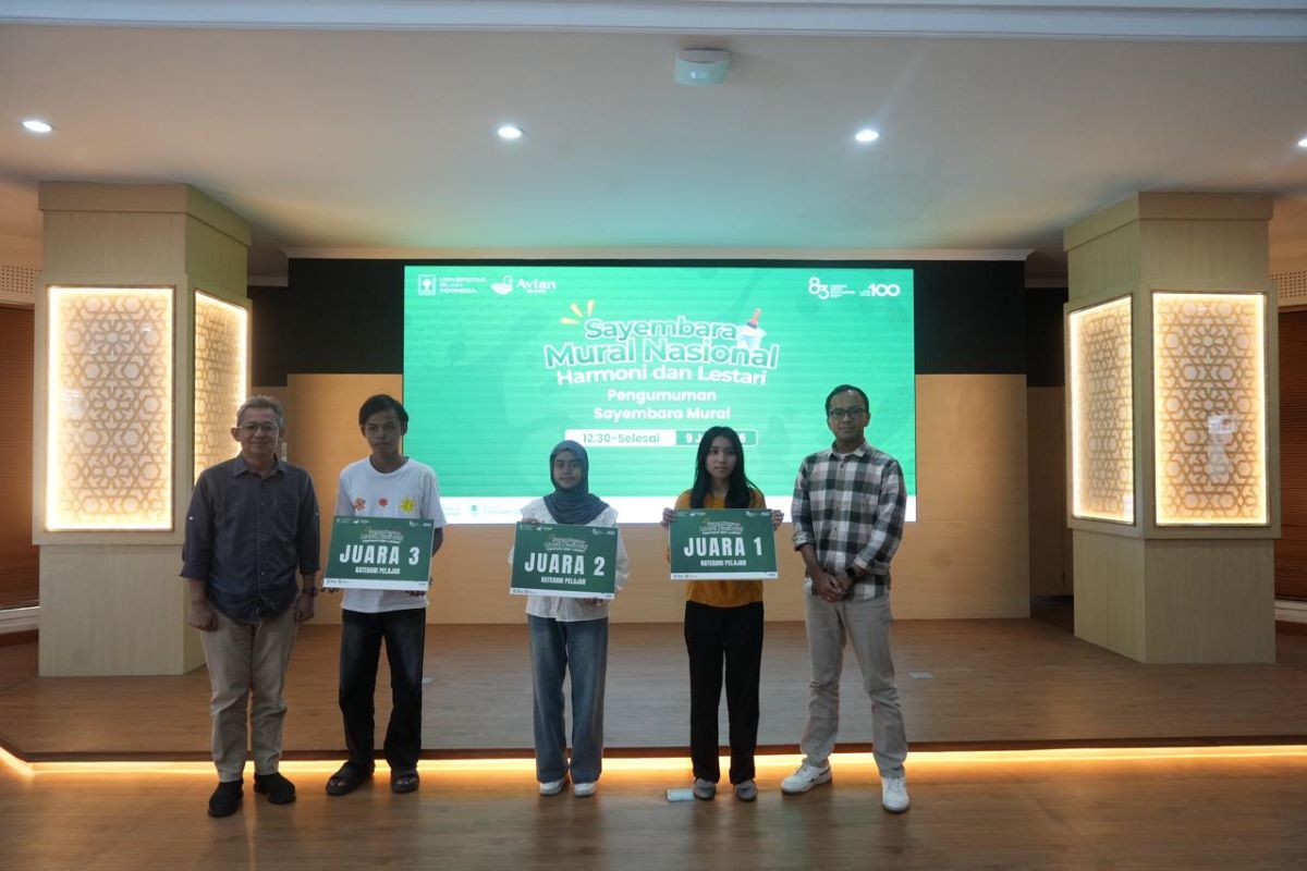 SMP Negeri 8 Yogyakarta Juarai Lomba Mural Nasional
