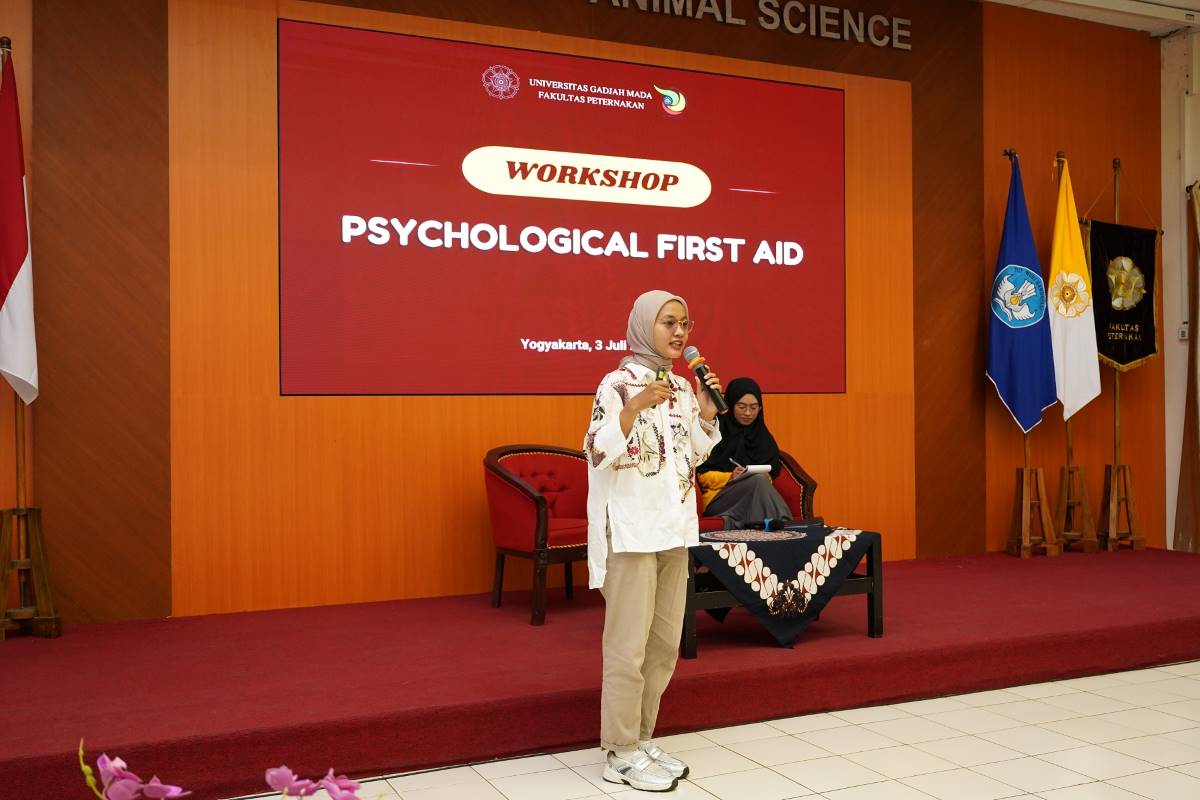 Peduli Kesehatan Mental, Fapet UGM Gelar Psychological First Aid