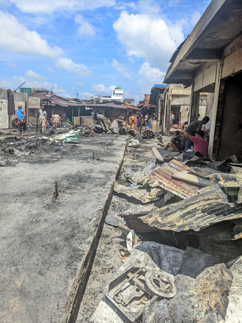GMKI Desak Kapolres Kebut Penyelidikan Kebakaran Pasar Dwikora