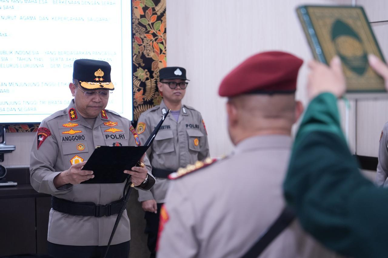 Sertijab Polda DIY, Dua Pejabat Baru Isi Posisi Strategis Reserse Narkoba