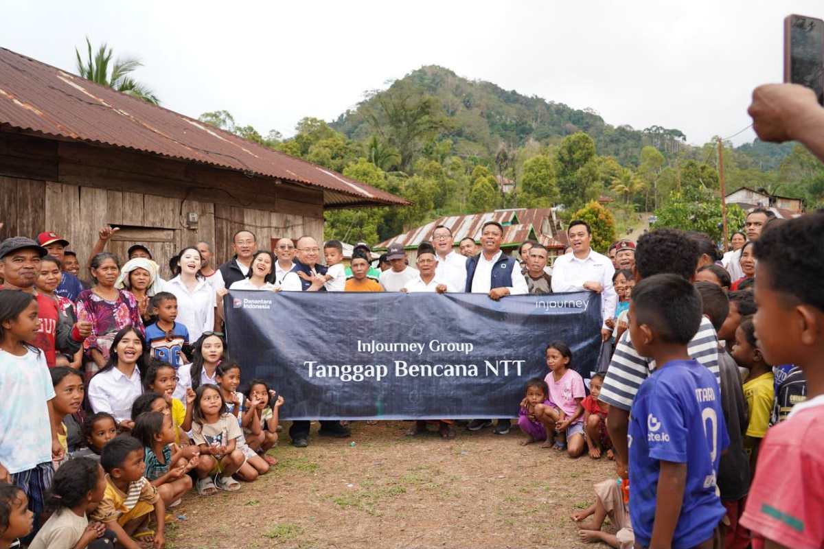 InJourney Group Salurkan Bantuan untuk Korban Terdampak di NTT
