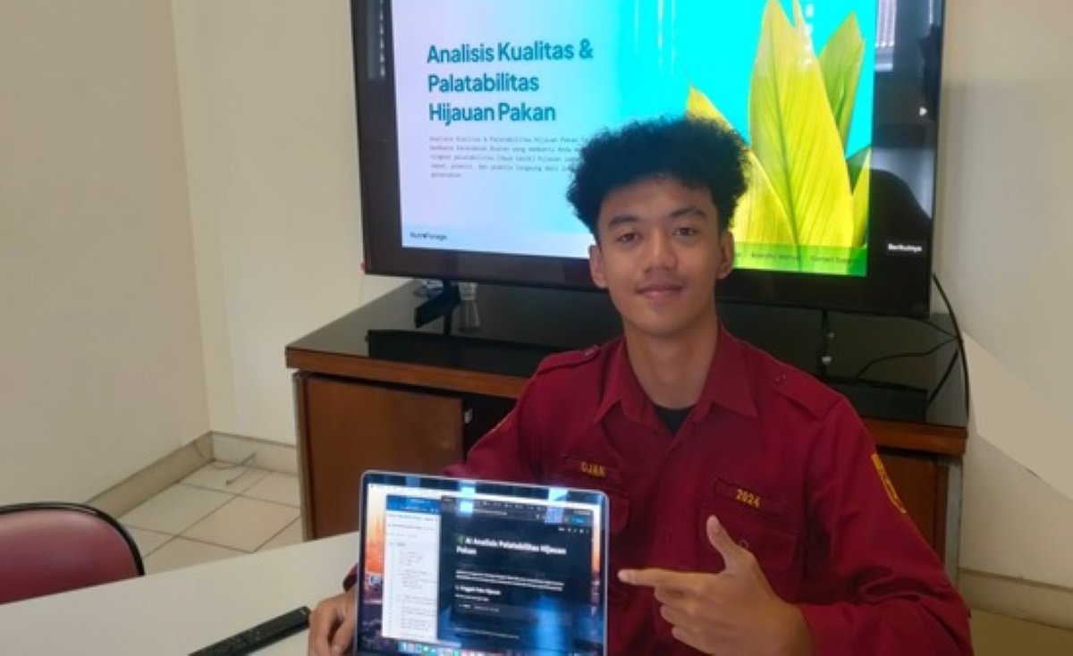 Kurangi Pemborosan Pakan, Mahasiswa Fapet UGM Kembangkan NutriForage